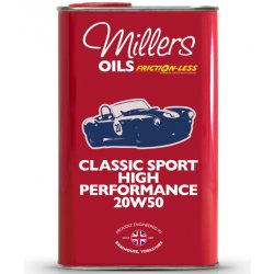 Millers Oils Classic High Sport Performance 20W-50 NT 1 l