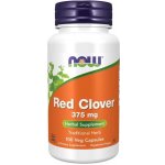 Now Foods Foods Červený Jetel Red Clover Blossom 375 mg 100 kapslí – Hledejceny.cz