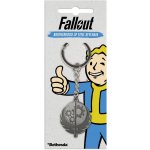 Fallout Metal Keychain Brotherhood of Steel 4 cm – Zboží Mobilmania