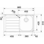 Franke NEX 611 – Zboží Mobilmania