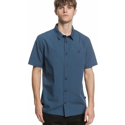 Quiksilver Taxer Wash košile BSM0 Majolica Blue