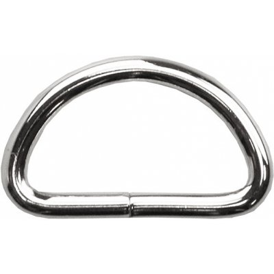 Pro Háčkování Polokroužek 32x16 mm nikl – Sleviste.cz