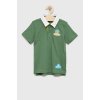 Dětské tričko United Colors of Benetton dětská bavlněná polokošile s aplikací 3BL0C300D.G zelená