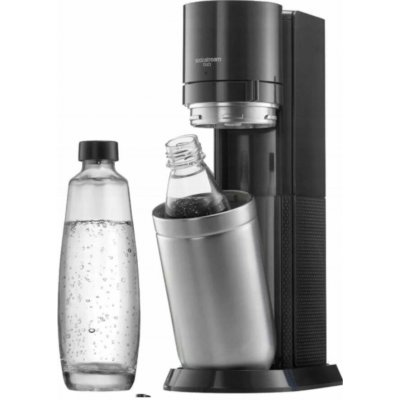 SodaStream DUO Titanium 2 lahve skleněná + PET + CO2 60L – Sleviste.cz
