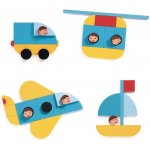 Djeco magnetická skládačka Doprava – Zbozi.Blesk.cz