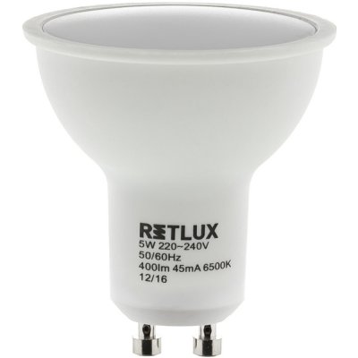 Retlux 50002502 RLL 257 LED žárovka GU10 5W studená bílá