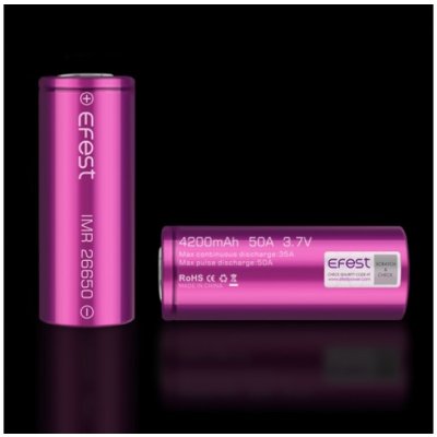 Efest IMR 26650 V1 50A 4200mAh – Hledejceny.cz