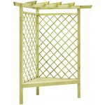Dřevěná pergola VidaXL oblouk 197 cm – Hledejceny.cz