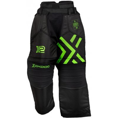 OXDOG X2 GOALIE PANTS SR Black/green – Zboží Dáma