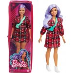 Barbie Modelka 137 barevné kostkované šaty – Zbozi.Blesk.cz