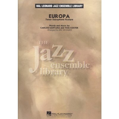 EUROPA Carlos Santana jazzový orchestr partitura + party – Zboží Dáma