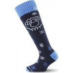 Lasting dětské merino lyžařské ponožky SJW černé – Zboží Mobilmania