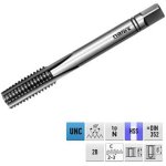 Narex Ždánice 041530050002200 - Závitník UNC No. 5 stoupání 40P na palec (") sadový č. II, HSS kód 0204 – Hledejceny.cz