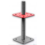 Hašpl patka pilíře 80x80x250x4mm, matice M24 volně 9392 – Sleviste.cz