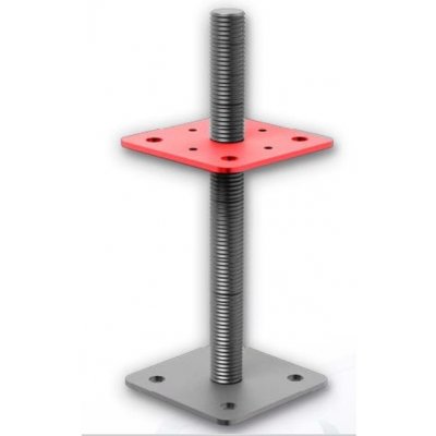 Hašpl patka pilíře 80x80x250x4mm, matice M24 volně 9392 – Sleviste.cz