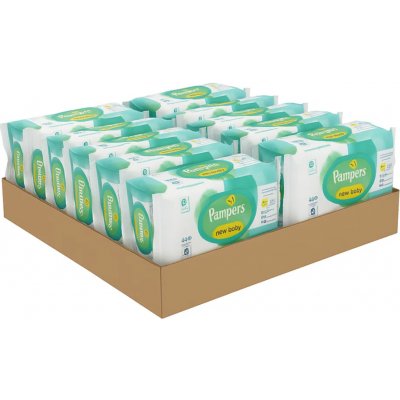 Pampers Harmonie New Baby Dětské vlhčené ubrousky 14 x 46 ks – Zboží Dáma