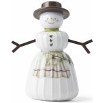 KÄHLER Vánoční dekorace Hammershøi Christmas Snowwife 11 cm, bílá barva, porcelán – Zboží Dáma