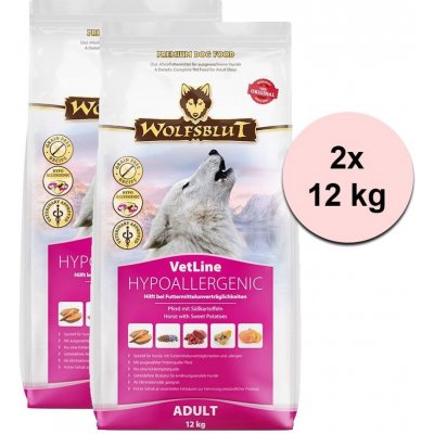 Wolfsblut VetLine Hypoallergenic 2 x 12 kg