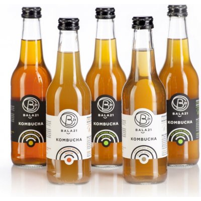 Bala 21 Kombucha s probiotiky mix 12 x 330 ml – Hledejceny.cz
