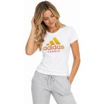 Adidas dámské tričko Category tee tenis Climalite bílé – Hledejceny.cz