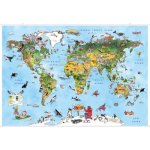 Ilustrovaná mapa světa – Zboží Mobilmania