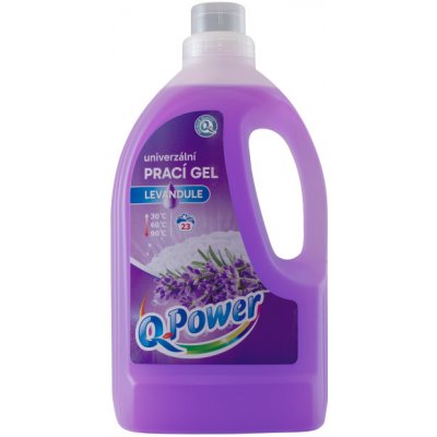 Q-Power Univerzální prací gel Levandule 23 PD