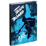 Baagl A4 Skateboard A-30422 modrá – Zboží Dáma