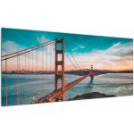 Obraz- Golden Gate, San Francisco, jednodílný 100x40 cm – Hledejceny.cz