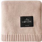 Lullalove Bambusová dečka Karamelově Béžová – Zboží Dáma