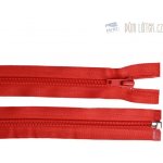 Zip spirálový 6mm dělitelný 70 cm červený – Zboží Mobilmania