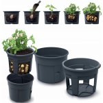 Květináč na pěstování brambor POTATO GROWER antracit 39,2 cm – Sleviste.cz