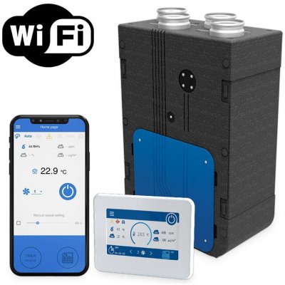 VUT 270 V5B EC A25 300m³/h 125mm A25 – Zboží Mobilmania