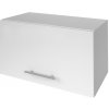 Kuchyňská horní skříňka Aqualine TERNO skříňka horní k digestoři60x36x30 cmbílá lesk