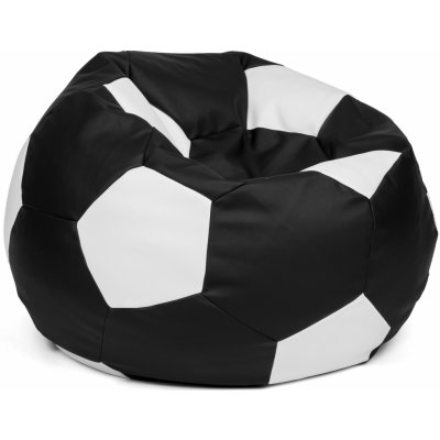 Fitmania Fotbalový míč XXL 430L vzor 07 černo žlutá – Zboží Dáma