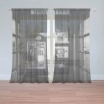 Sablio Záclony Telefonní budka: 2ks 150x250cm – Zboží Mobilmania