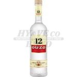 Ouzo 12 40% 1 l (holá láhev) – Zboží Mobilmania