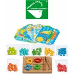 Lucy & Leo 321 Mozaika s pinzetou a vyšívání - herní set s předlohami – Zboží Živě