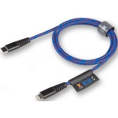 Xtorm CS032 Solid datový USB-C/Lighting, 1m, modrý – Zbozi.Blesk.cz