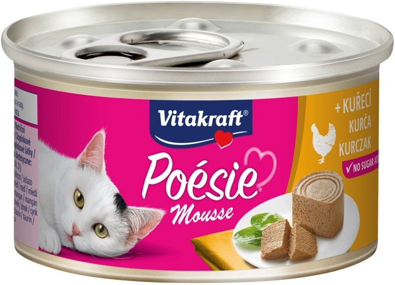 Vitakraft Cat Poésie paté paštika kuře 85 g