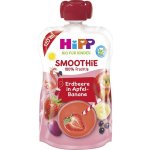 HiPP Bio pro děti jahodové Smoothie s jablky a banánem 120ml