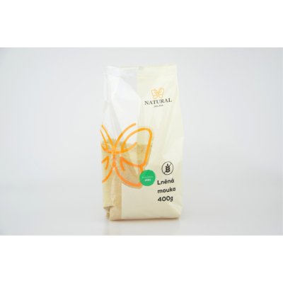 Natural Jihlava lňená mouka 400 g – Zboží Dáma