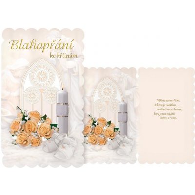 MFP Přání ke křtu - Boží požehnání M07-063 – Hledejceny.cz