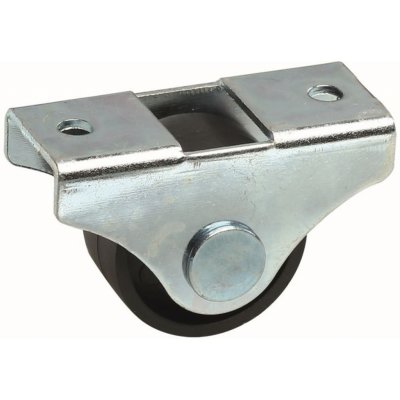 Strong Kolečko 25 mm pevné černé – Sleviste.cz