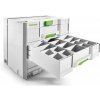 Kufr a organizér na nářadí Festool Set 60 x 60/120 x 71 3 x FT