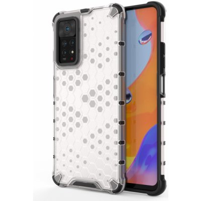 Pouzdro Beweare Honeycomb Armor na Xiaomi Redmi Note 12 Pro 4G / Note 11 Pro / Note 11 Pro 5G - čiré