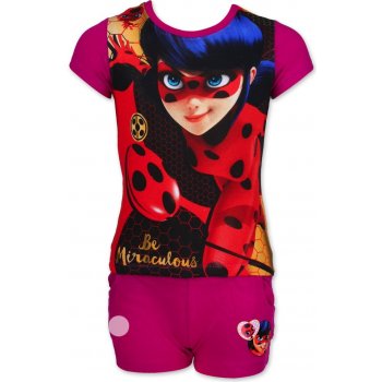 Setino dievčenský letný set Čarovná lienka Ladybug