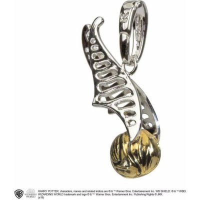 The Carat Shop Harry Potter přívěsek Zlatonka postříbřený 1100001 – Zboží Dáma