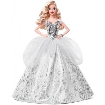 Barbie Vánoční 2021 Blondýnka