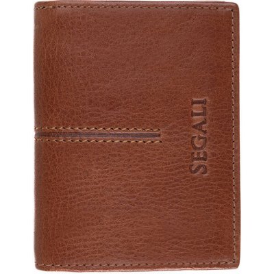 SEGALI Dokladovka kožená SEGALI 929 tan – Zboží Mobilmania
