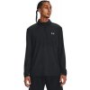 Pánská mikina Under Armour Seamless Stride 1/4 Zip černá